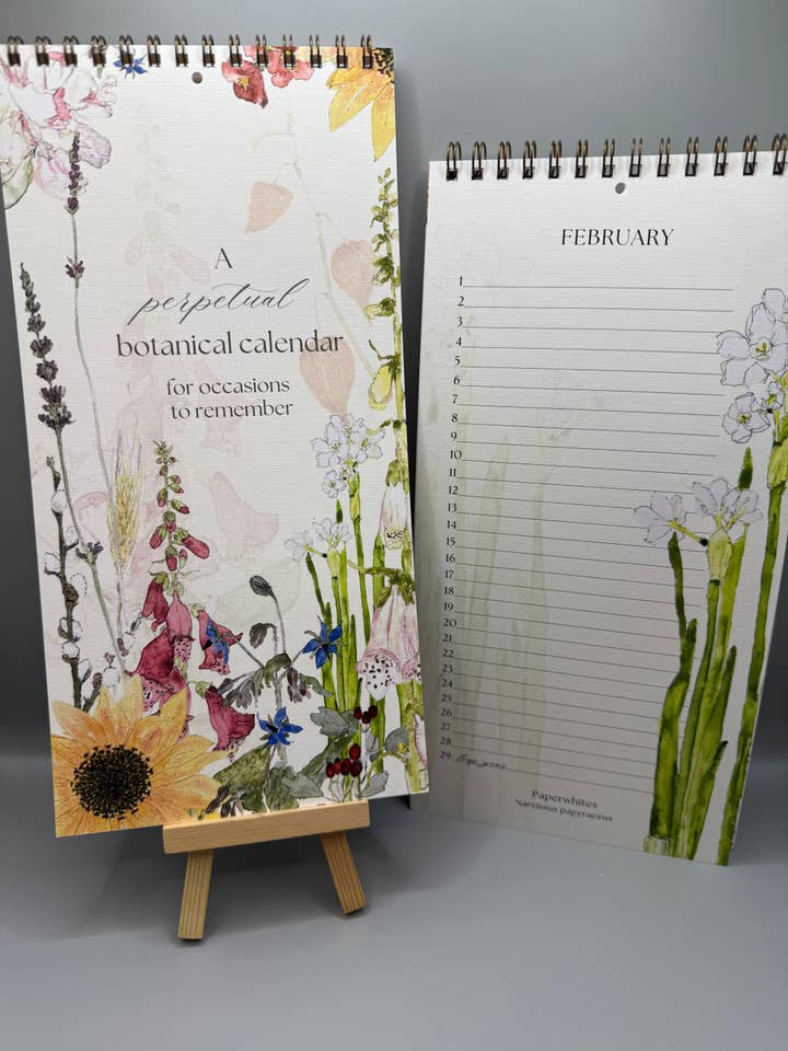 Botanischer Ewiger Kalender für den Großhandel von Leafy Lexicon