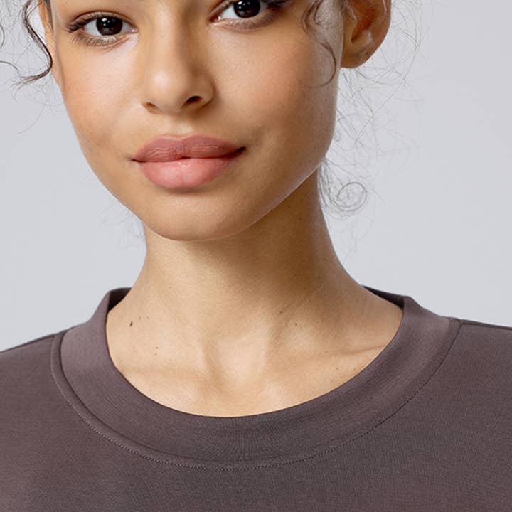 Sodalemon - Wholesale Sweatshirt - Women's - Women Cloud-Like Air Layer Soft Long Sleeve Yoga Sweatshirt6