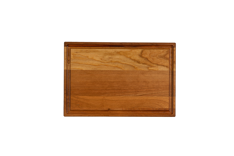 Wood Hill Boards Inc - Wholesale Cutting Board - Cherry - G12 - Small Cutting Board with Juice Groove 12''x8''x3/4''2