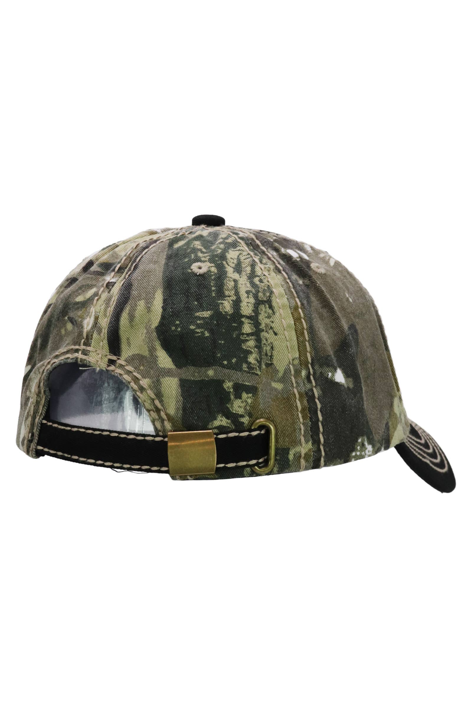 Cap Zone - Wholesale Baseball Cap - Unisex - Git R Done Distressed Cotton Baseball Cap1