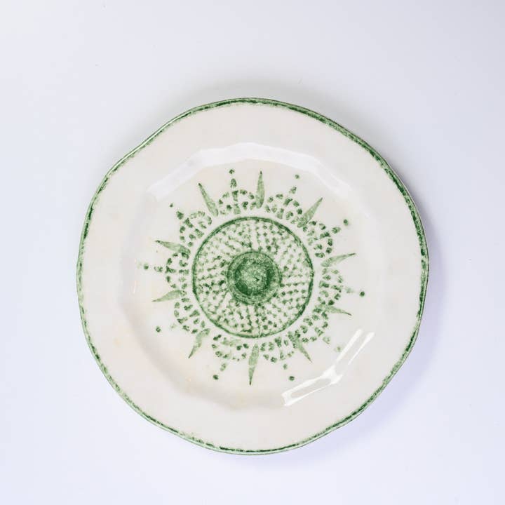 Arte Italica & Crown Linen Designs - Wholesale Salad Plate - Burano Salad/Dessert Plate - New Color