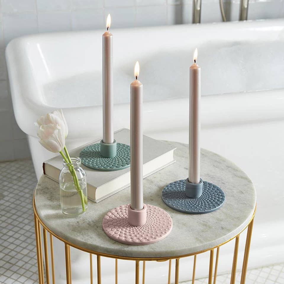 47th & Main (Creative Brands) - Wholesale Candle Holder - Sage Candleholder1