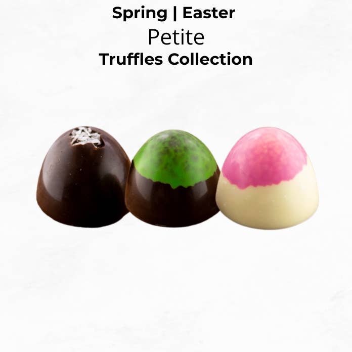 Easter Chocolate Spring Truffles Petite - Bulk (24) for wholesale by Ticket Chocolate