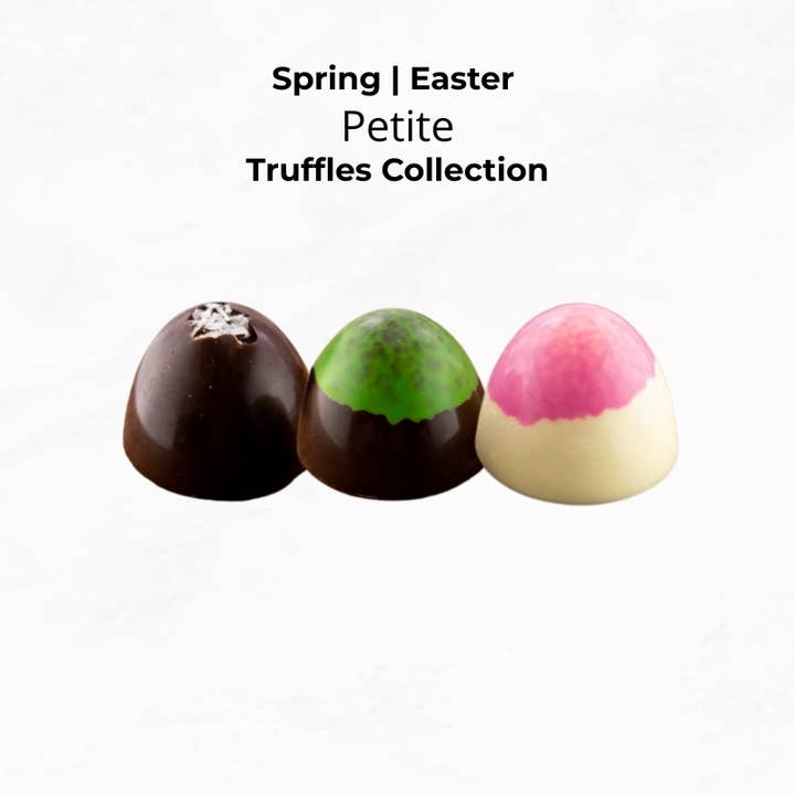 Spring & Easter Chocolate Truffles – Petite Size (Bulk 24) for wholesale by Le Grand Confectionary
