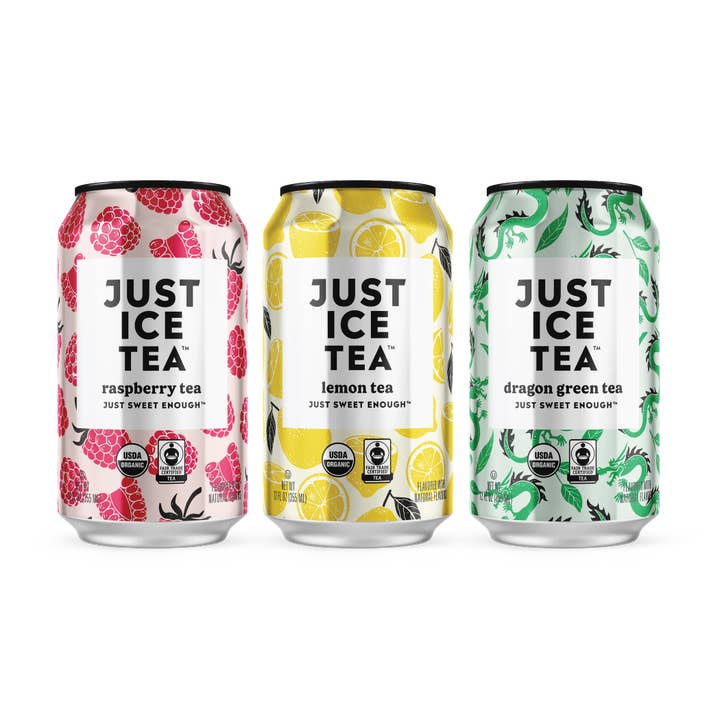 Oasis Snacks - Wholesale Iced Tea - Just Ice Tea, 12oz Cans