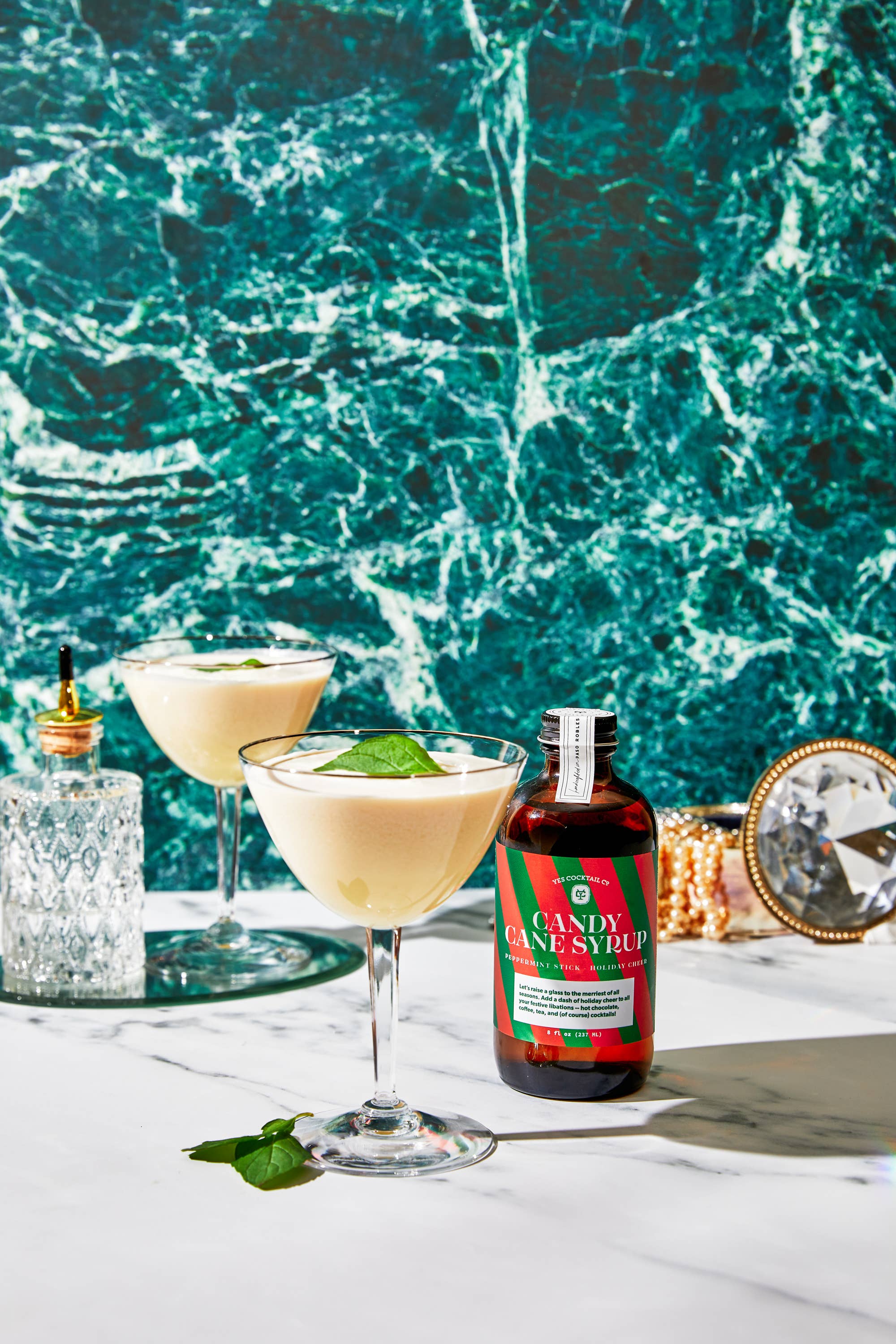 Yes Cocktail Co - Wholesale Cocktail Mix/Syrup - Holiday Seasonal : Candy Cane Syrup6