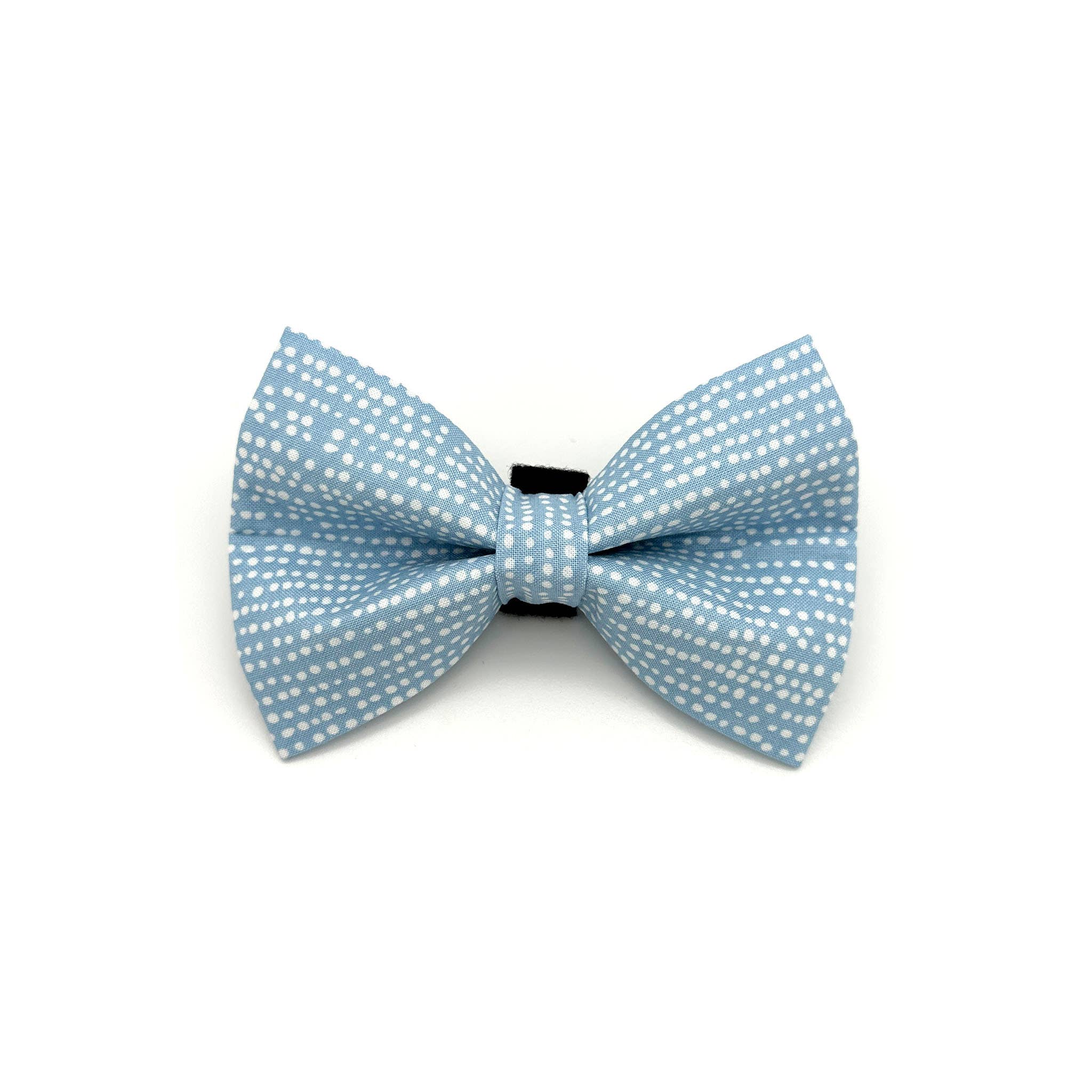 Winthrop Clothing Co. - Vendita all'ingrosso Papillon - Cani - Papillon per cani a pois blu chiaro