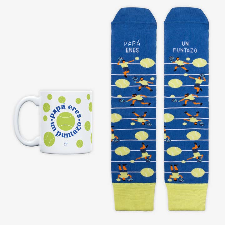 Ensemble Tasse + Chaussettes "Papa, tu es génial" pour la vente par UO