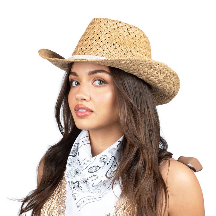 Sequins Fringe Bandana 21 x 21 in for wholesale by David And Young