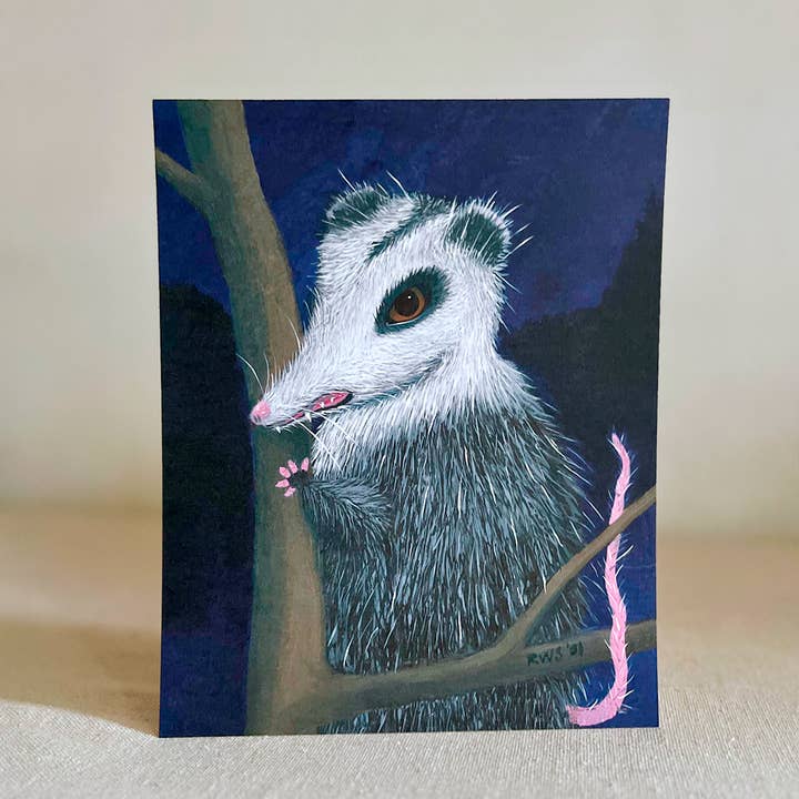 Renée Stramel - Wholesale Art Print - 8x10" Art Print • Possum