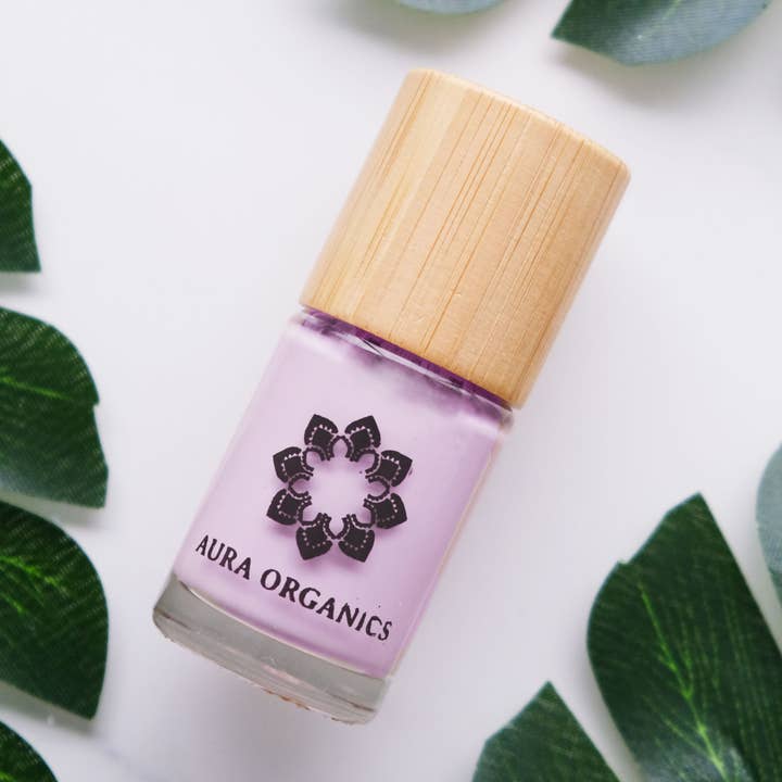 Smalto per unghie a bassa tossicità - Cherry Blossom per la vendita all'ingrosso da parte di Aura Organics Ltd