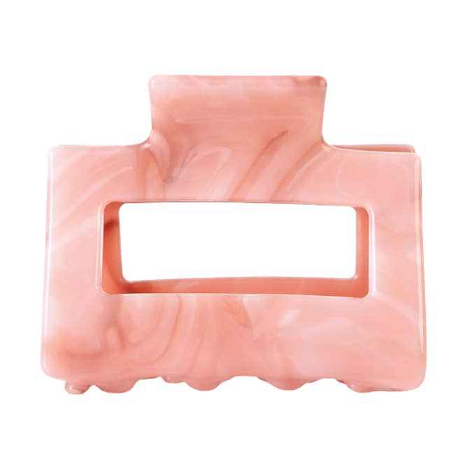 MINI CLIP - PINK CHIFFON for wholesale by Beyond Scrunchies