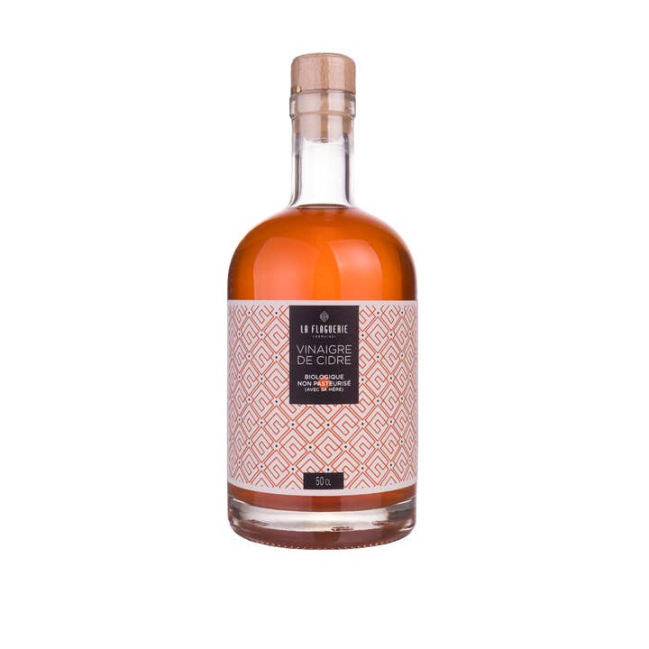 Vinagre de Maçã Natural Não Filtrado com “Mother” 50 cl por atacado de Domaine de la Flaguerie