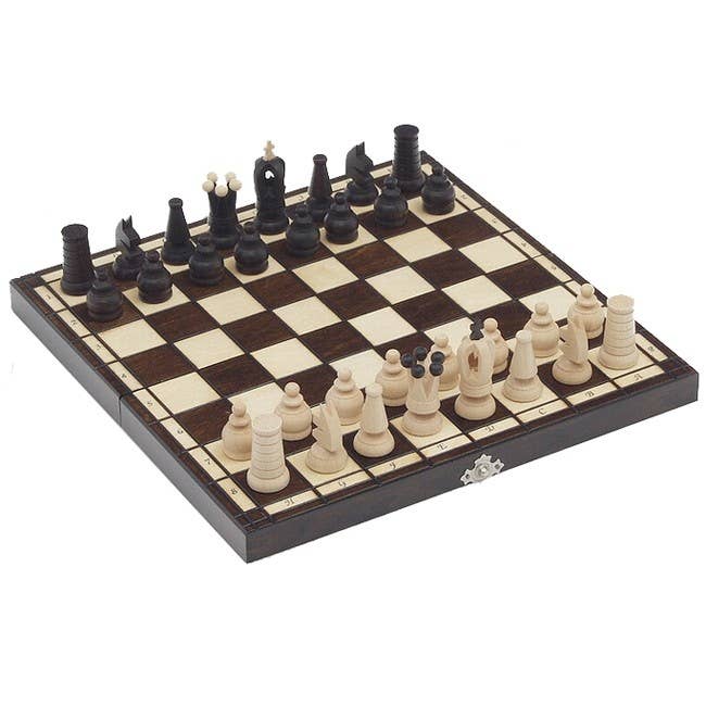 Juego de Ajedrez de Madera Modelo Royal Mini 27x27 Juegos de Ajedrez 152 para venta al por mayor de OriginalDesign