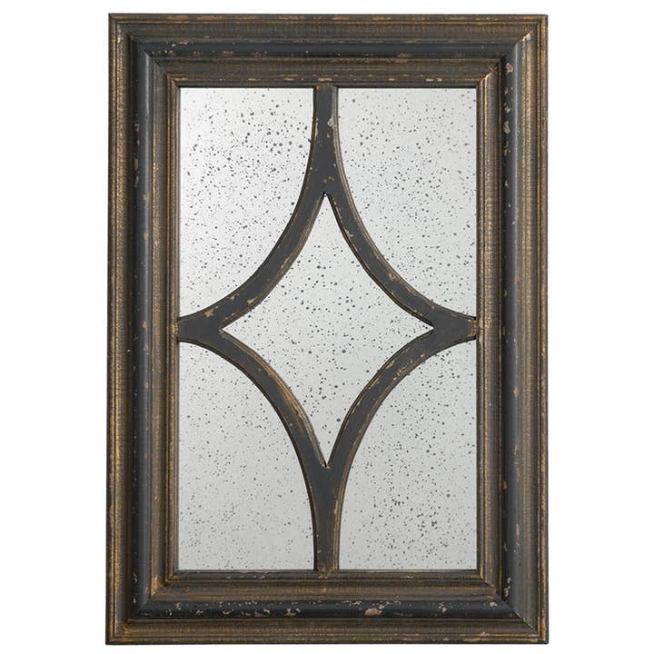 A&B Home Group Inc. - Wholesale Wall Mirror - 20x27.5" MDF Wood Framed Antiqued Wall Mirror