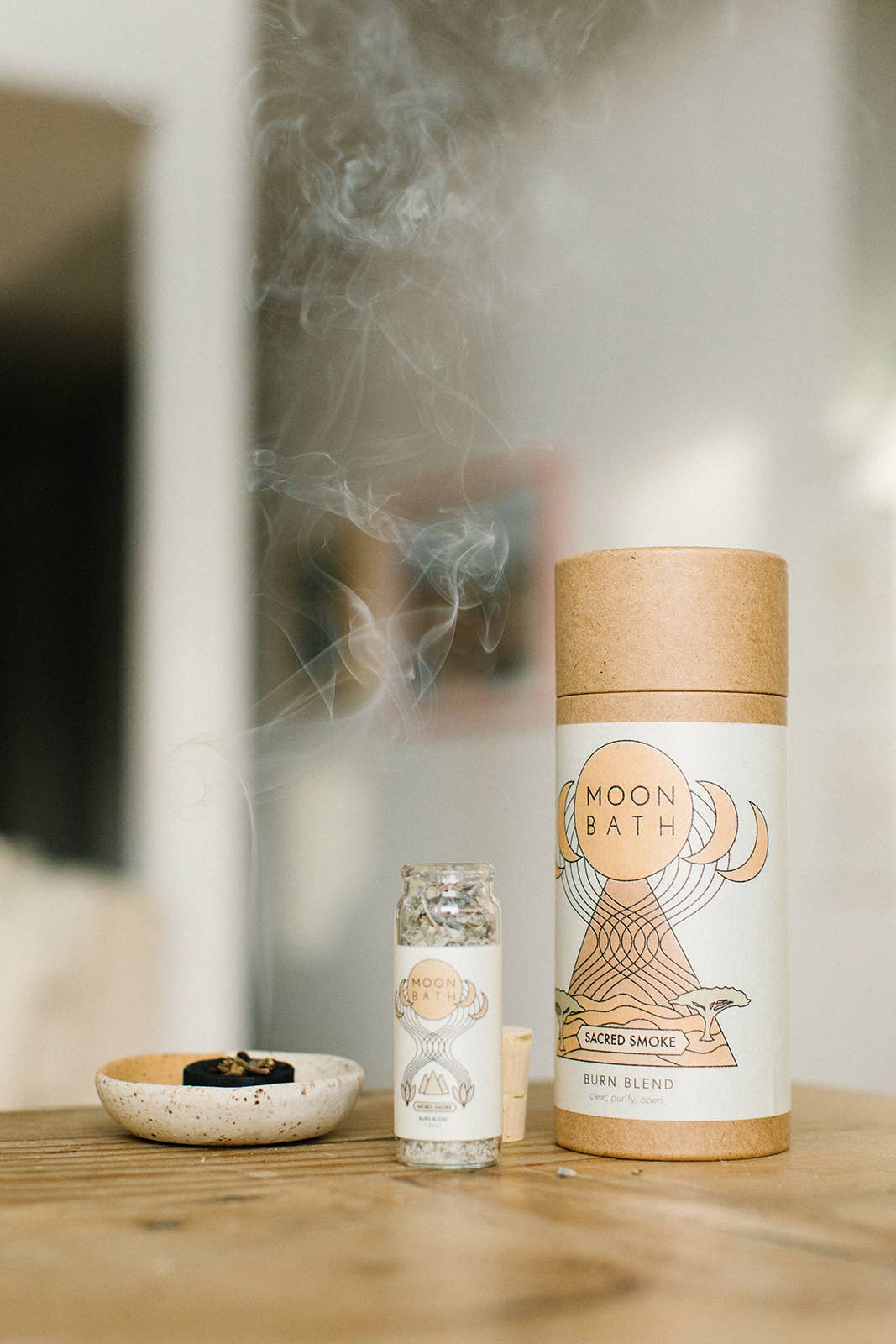 Moon Bath - Wholesale Incense - SACRED SMOKE | Burn Blend5