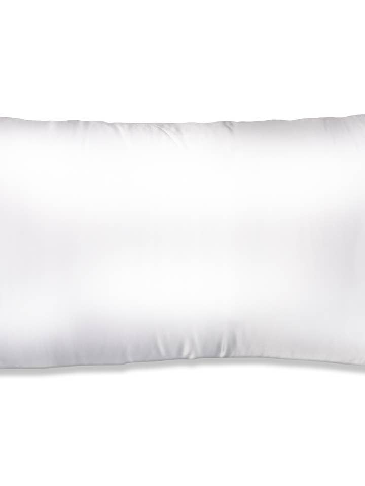 100% Satin Queen Size Pillowcase - White for wholesale by Spasilk