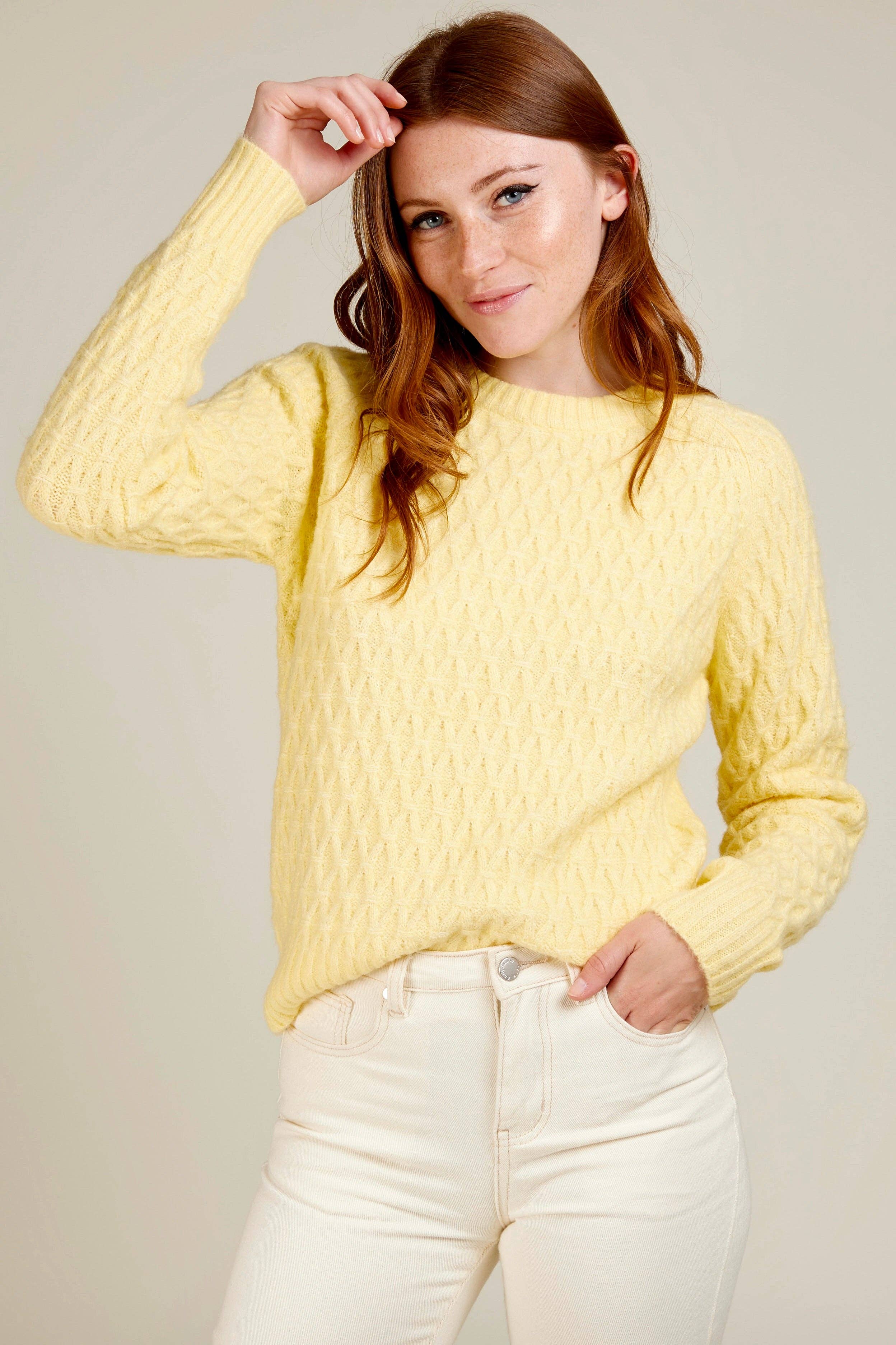 HEMEL PETRA - Trui met geometrisch patroon voor groothandel op Faire12