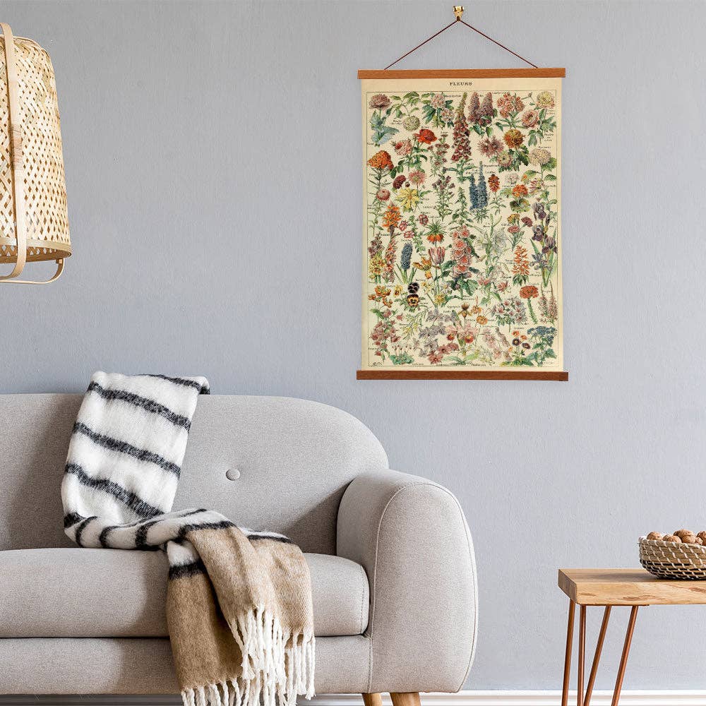 Vintage Banners – Großhandel Kunstdruck – Wissenschaftlicher Leinwanddruck Fleurs Set C von Adolphe Millot3