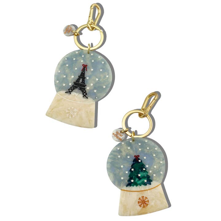Hand-painted Snowglobe Bag Charm + Keychain and other Purchase wholesale globe keychain. Free returns & net 60 terms on Faire trending on Faire.
