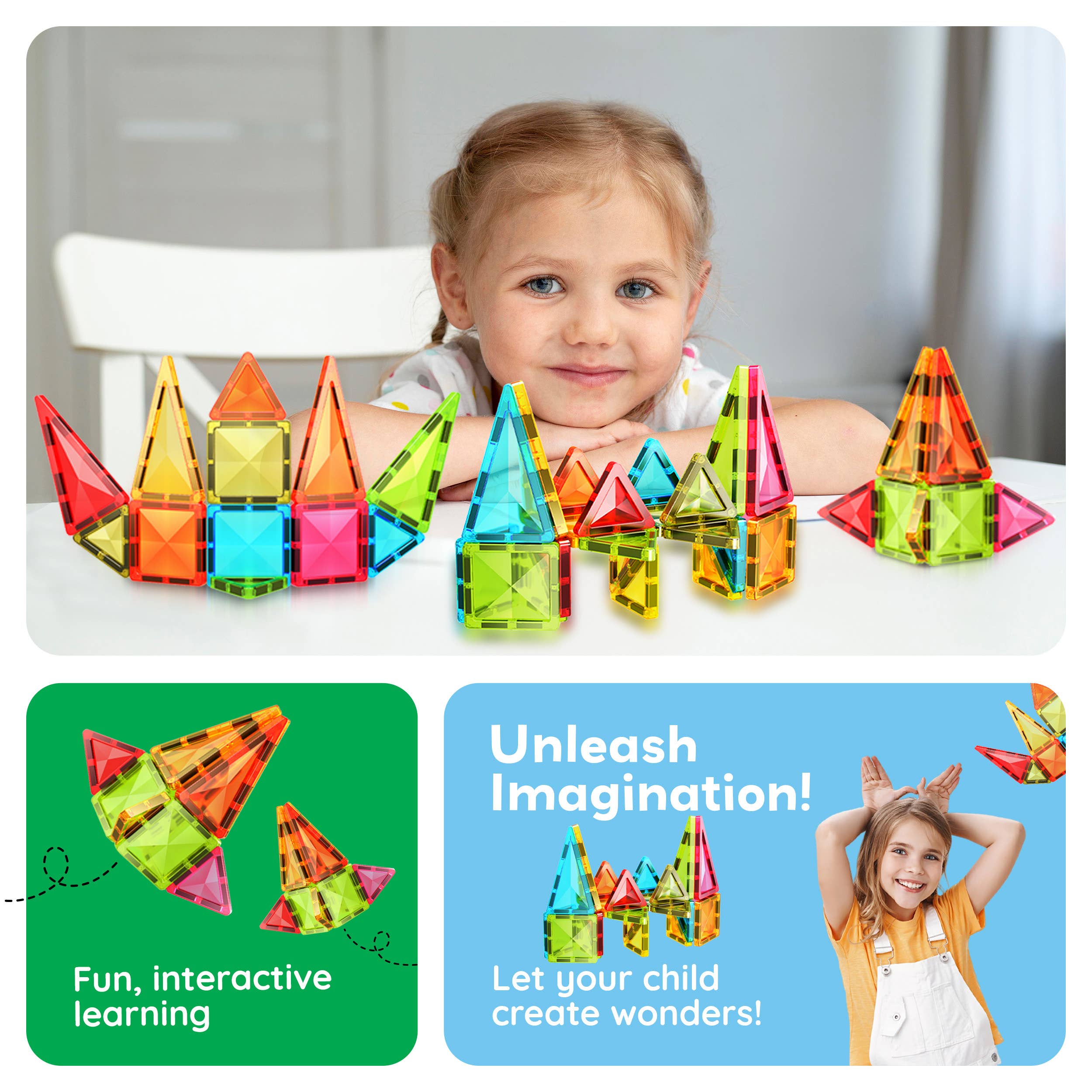 PicassoTiles - Wholesale Building Set - Kids - PicassoTiles 24pc Travel Size Magnetic Tile Building Set4