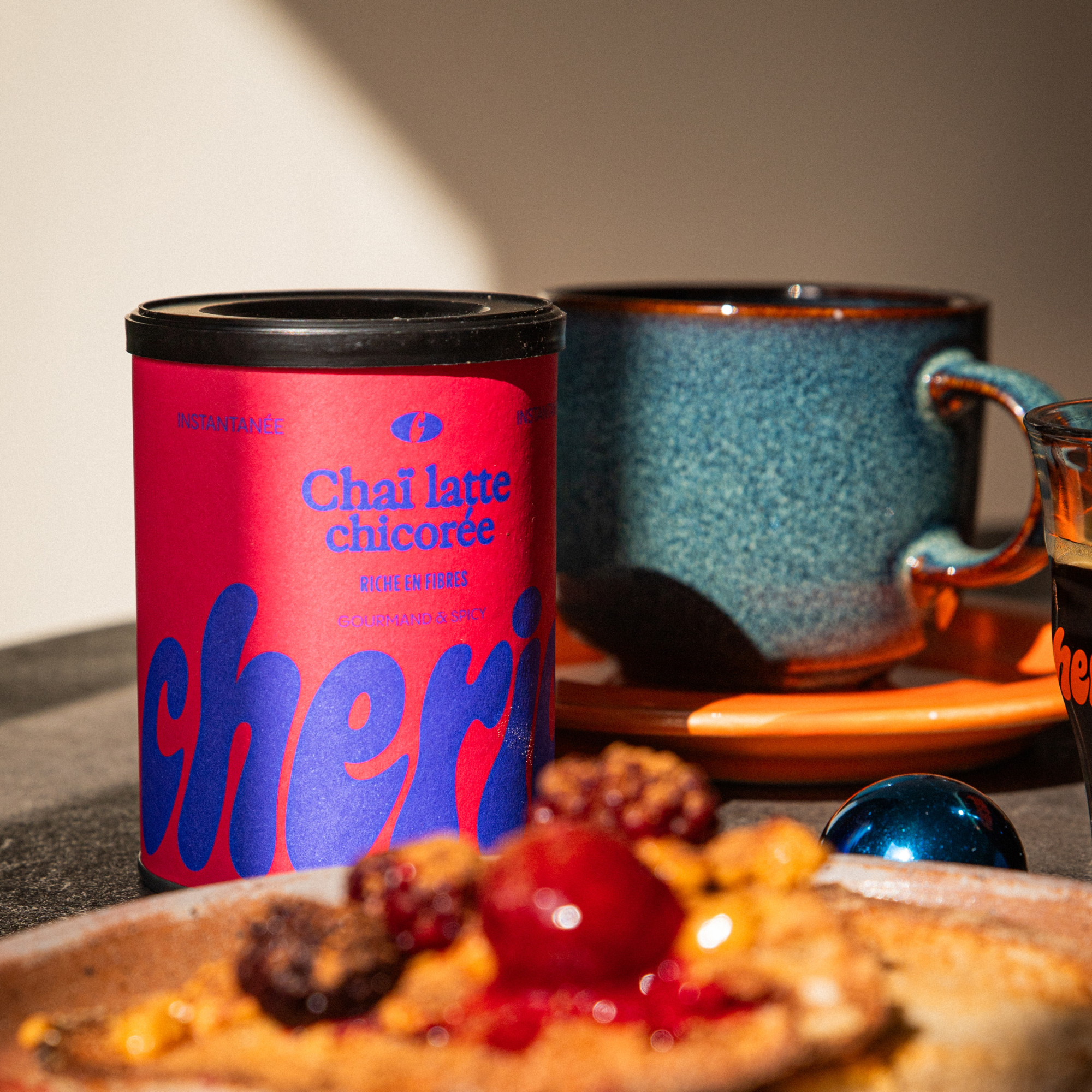 Cherico - Wholesale Health/Detox Tea - Instant Chicory 🌶️ – Chaï Latte (6 Cans)2