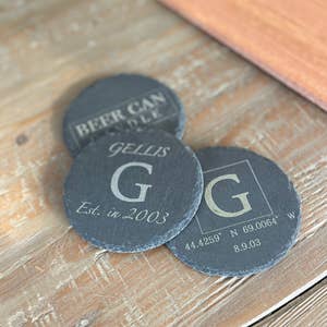 Purchase Wholesale slate coasters. Free Returns & Net 60 Terms on Faire