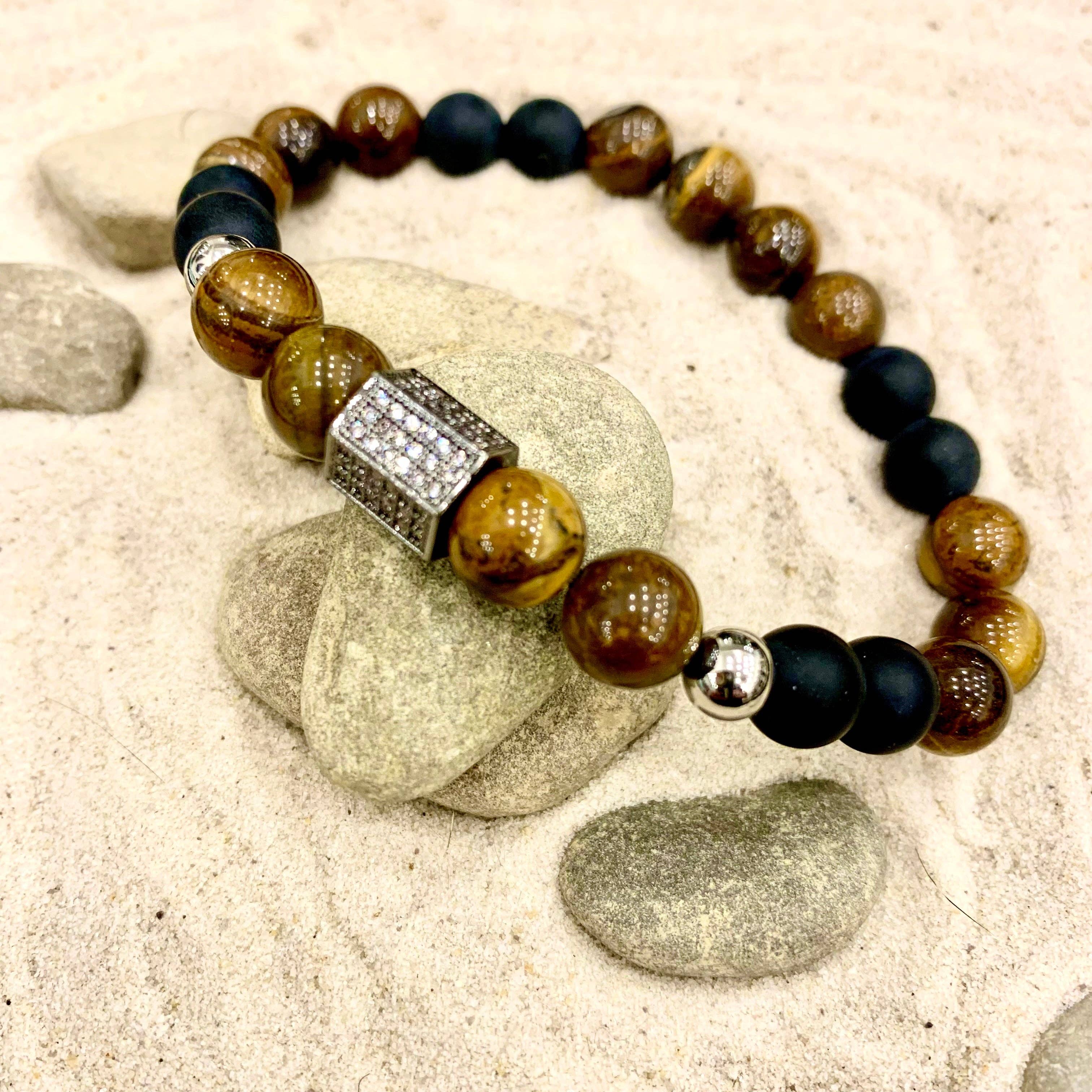 Atisha Spiritual Shop – wholesale Beaded bracelet – ARVAK ~ Natural Gemstone Elastic Bracelet2