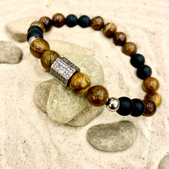 Atisha Spiritual Shop - Wholesale Beaded Bracelet - ARVAK ~ Natural Gemstone Elastic Bracelet3