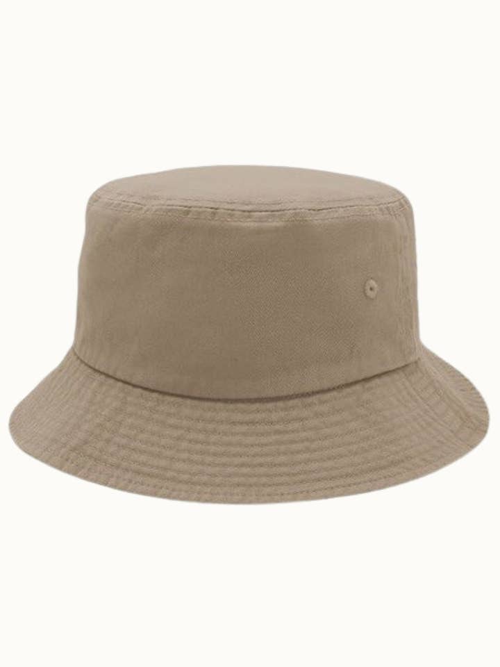 Classic Cotton Bucket Hat with 5.5cm Brim for wholesale by Olive & Pique