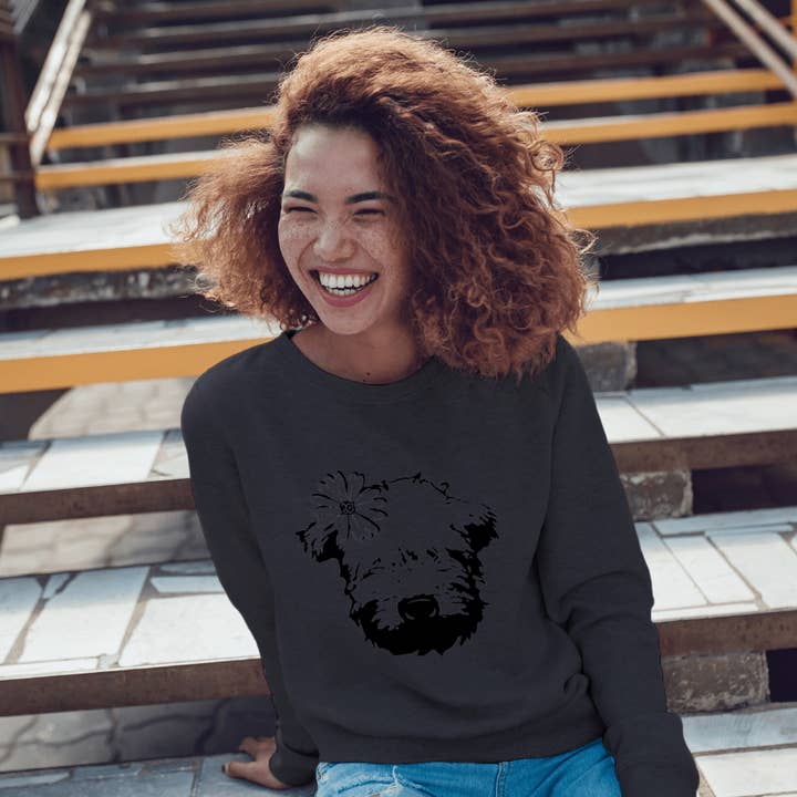 Wheaten Puppy sweatshirt, uniseks 🇨🇦 voor wholesale door The Wheaten Store