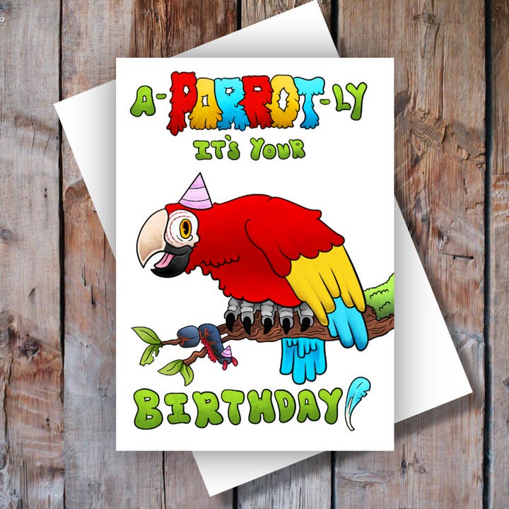 Anscheinend ist es dein Geburtstag! Geburtstagskarte für den Großhandel von Black Country Cards