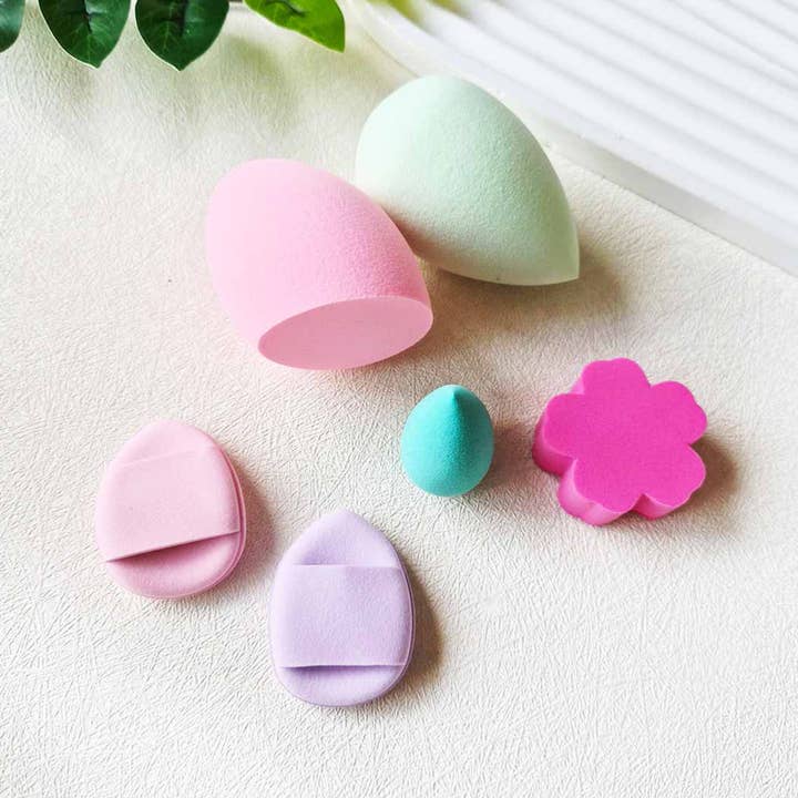 6pcs Assorted Daily Sponge Set for wholesale by Funteze