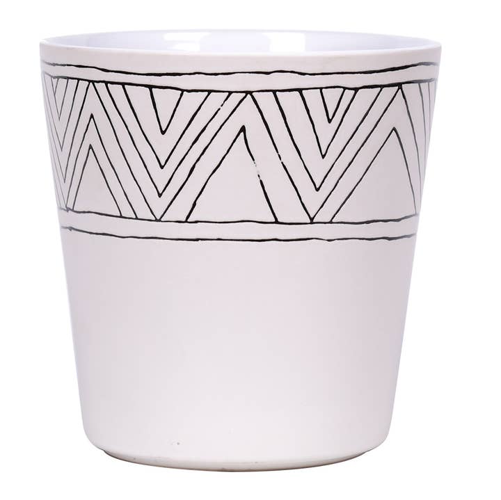 6.5" Mojave Flower Pot for wholesale by Blue Sky Clayworks