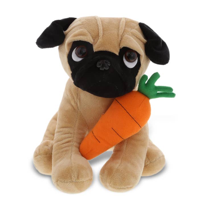 Cota Global – wholesale Fyllda/plyschleksaker - Barn och baby – Plyschmorot - Plysch - Mops Hund 10"