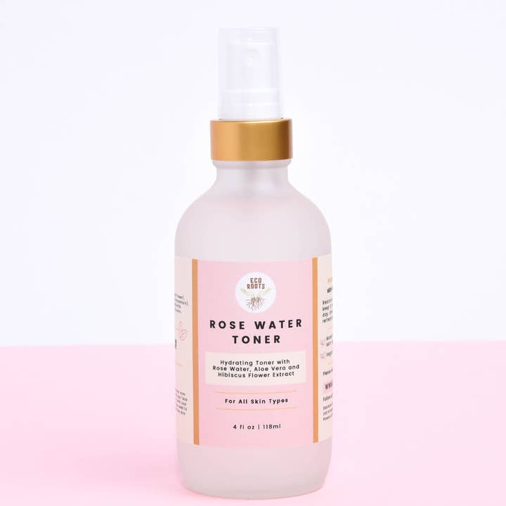Rose Water Toner | Vegan Toner | Organic Facial Mist for wholesale by EcoRoots