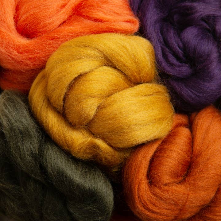 Hawthorn Handmade (US Duties Paid) - Wholesale Craft Supplies - Autumn Wool Bundle | Felting and Fibre Crafts2