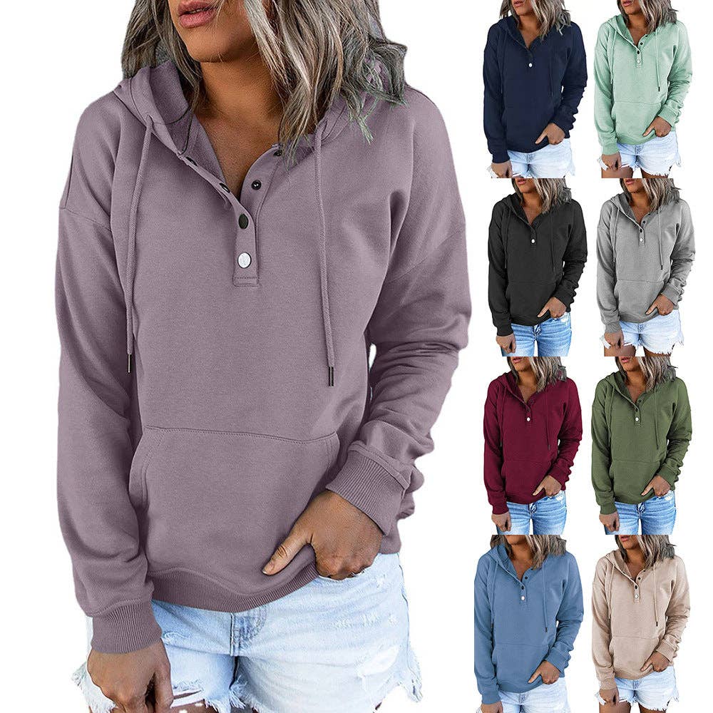 Masyal - Wholesale Hoodie - Dames - Casual sweatshirt met lange mouwen, capuchon en trekkoord9