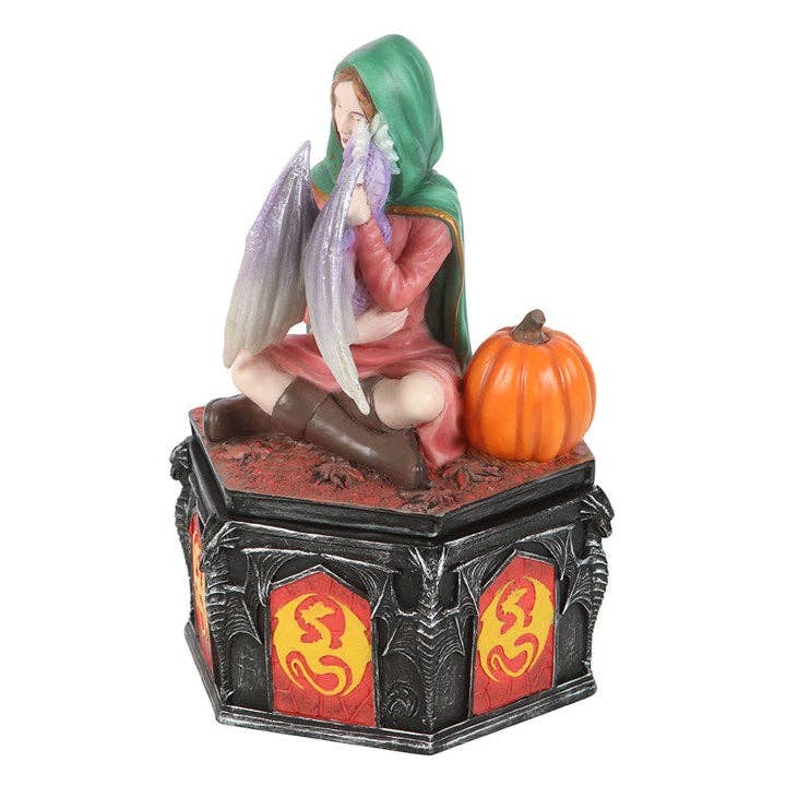 Something Different Wholesale – wholesale Decorative box – Dragon Friendship Decorative Fall Box by Anne Stokes4