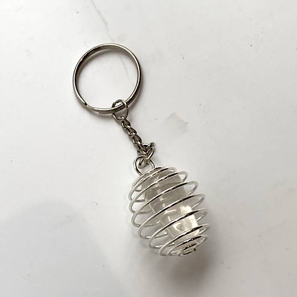 VIE – wholesale Keychain – Women's – Spiral Cage Tumble Keychain16