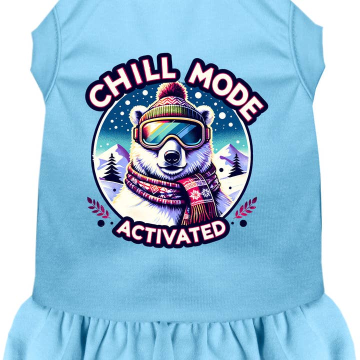 Chill Mode Activated Pet Dress for wholesale by As You Wish Apparel