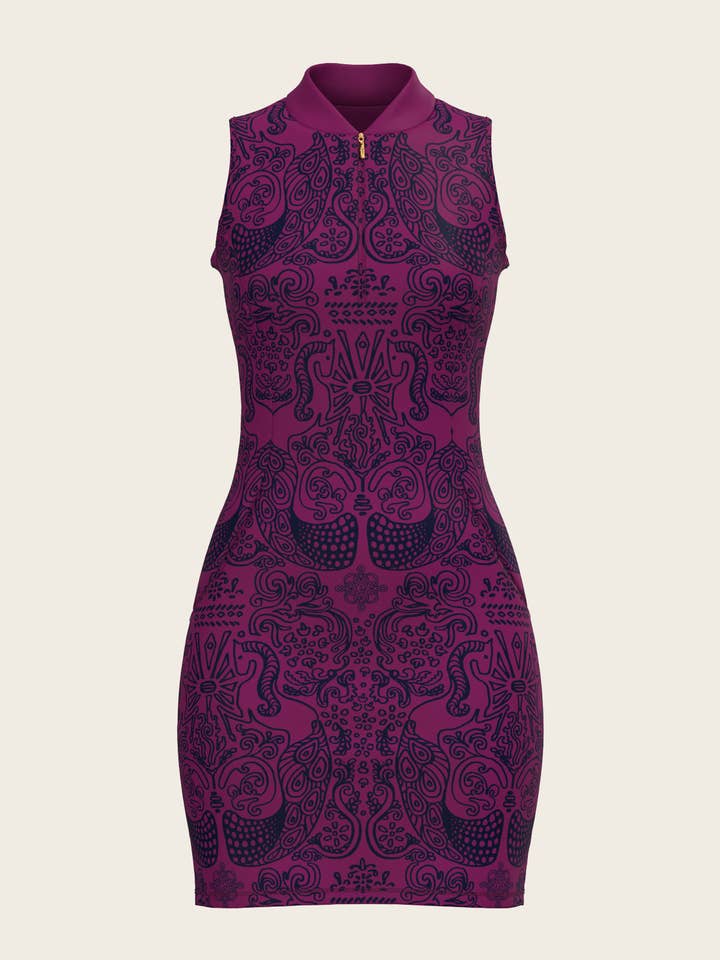 Cavalos Sereia em Vestido de Golfe Berry por atacado de Espoir Equestrian