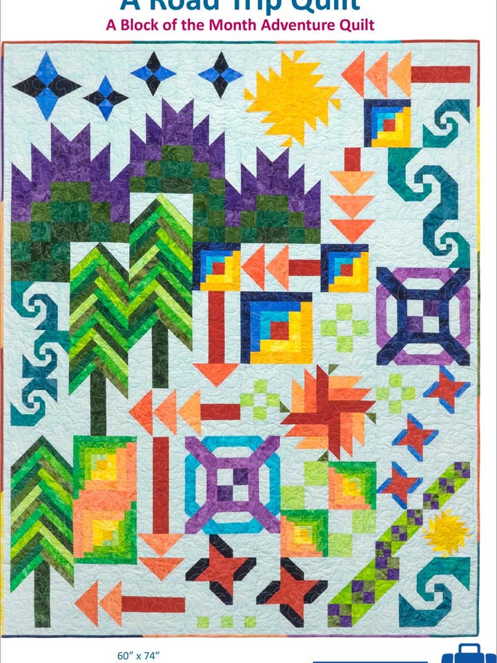 A Road Trip Quilt for wholesale by Kate Colleran Designs