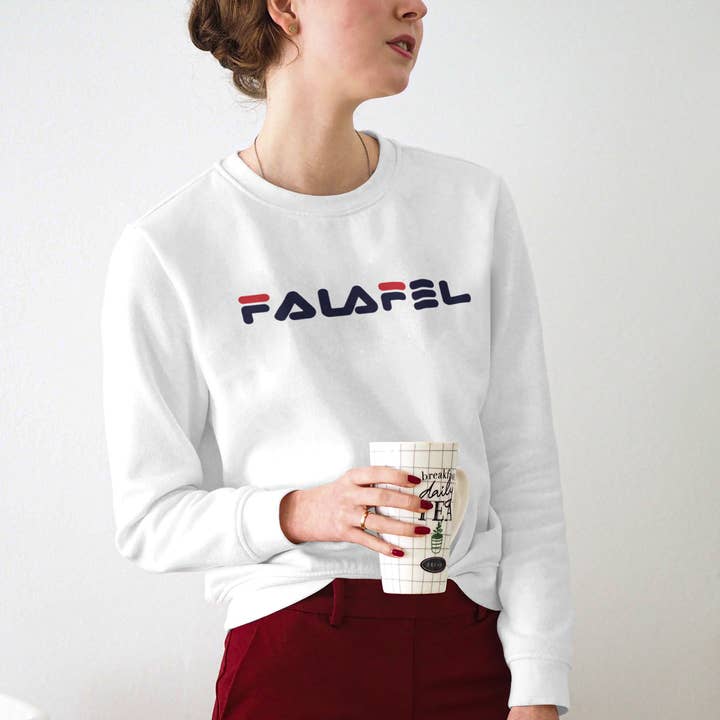 Falafel - Organic Cotton Sweatshirt for wholesale by Oat Milk Club