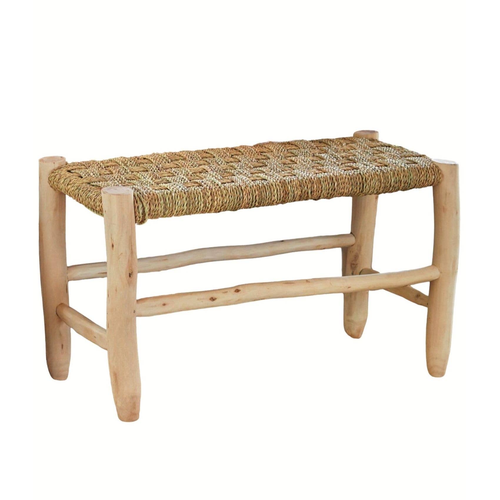 Collection Maroc - Wholesale Bench - Damier Braiding Bench 80 cm4