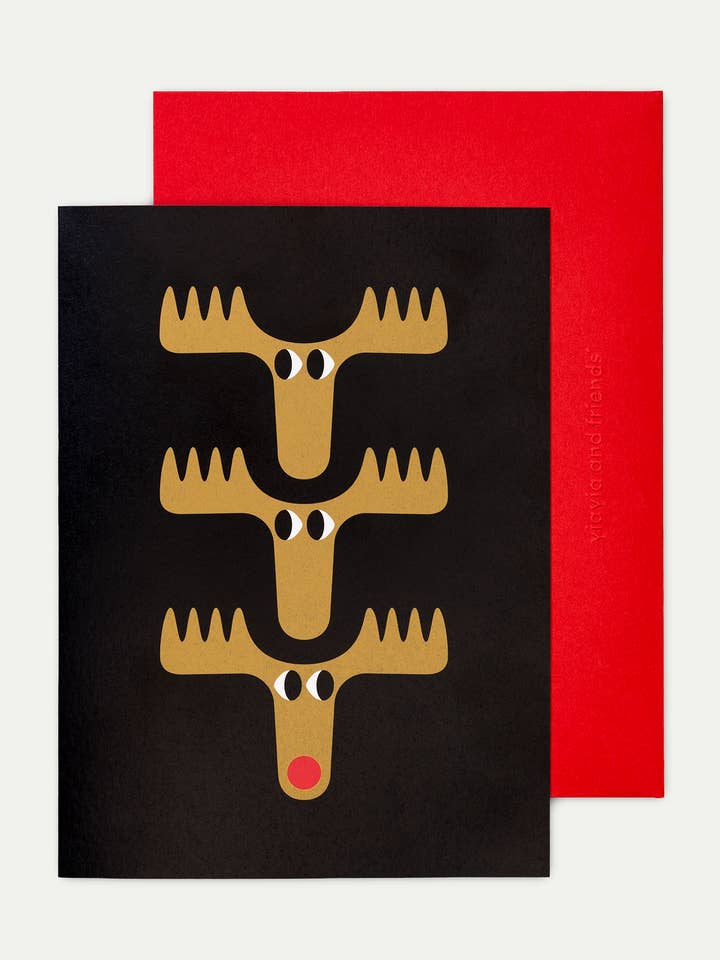 Christmas Cards - set of 6 Designs for wholesale by yiayia and friends