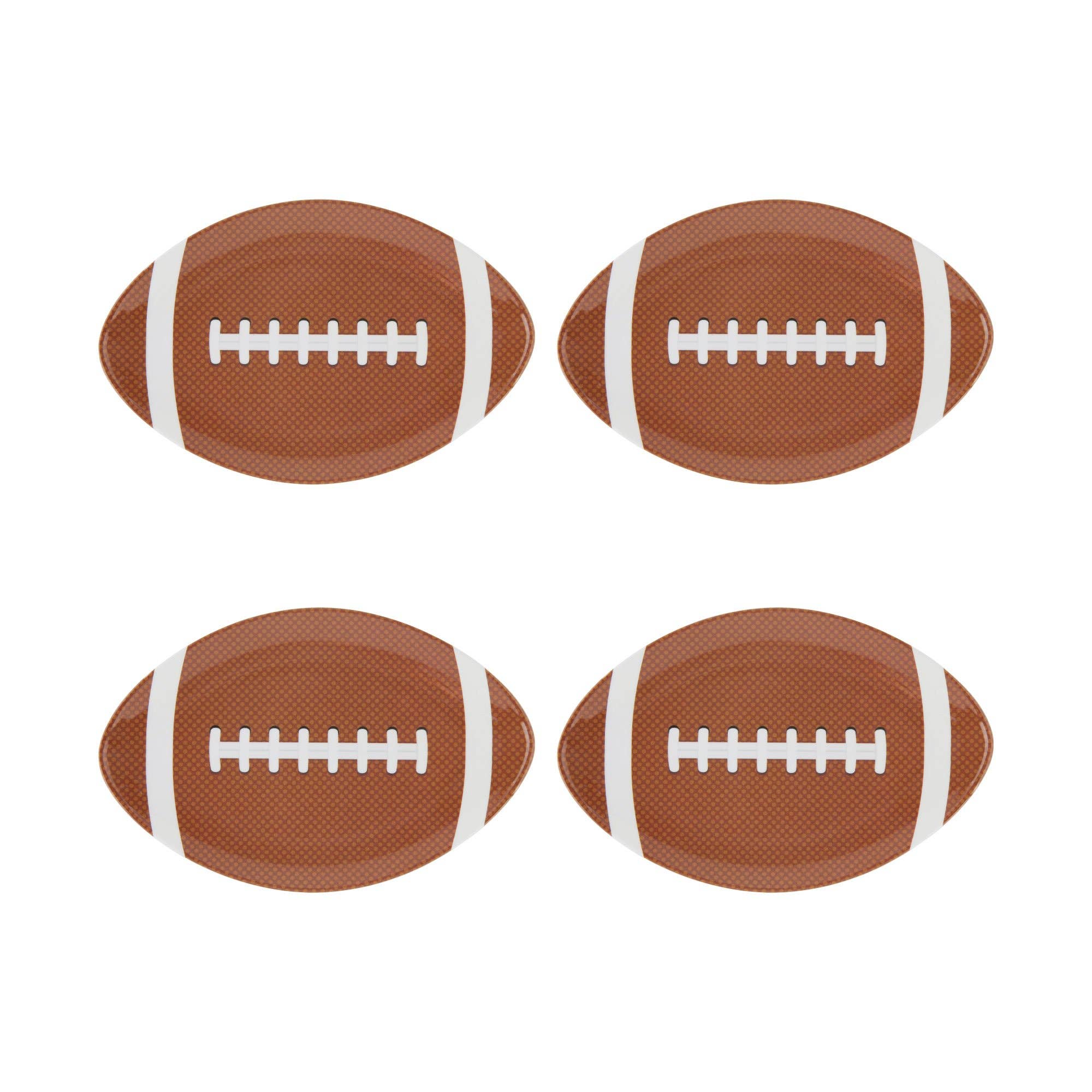 Supreme Housewares - Wholesale Dinner Plate - Football Melamine 8" Plate1