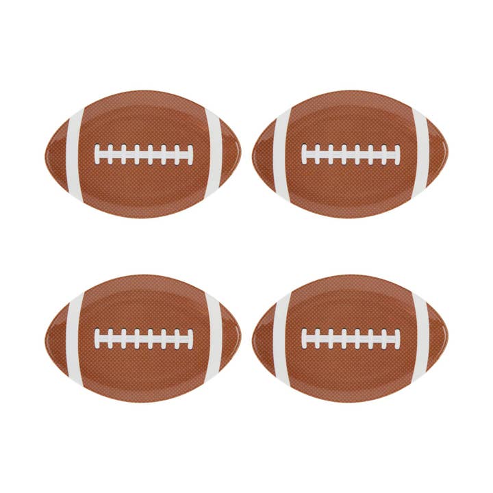 Supreme Housewares - Wholesale Dinner Plate - Football Melamine 8" Plate1