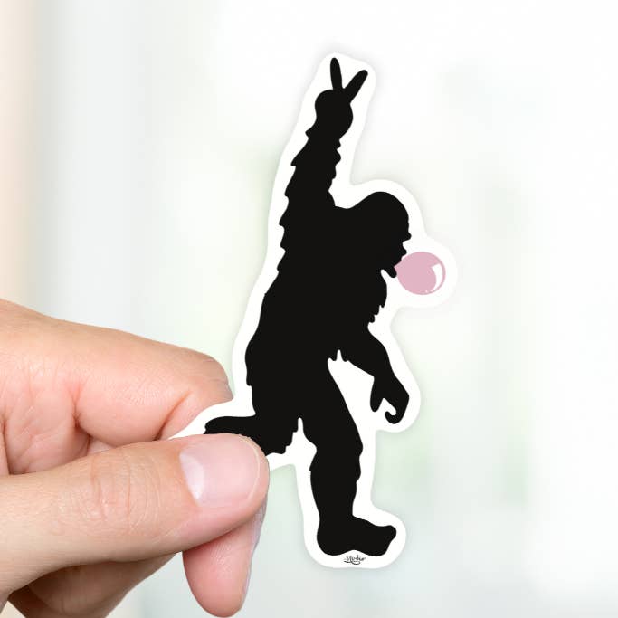 Bigfoot's Bubblegum Peace klistermærke for engroshandel hos The Studio by Sarah