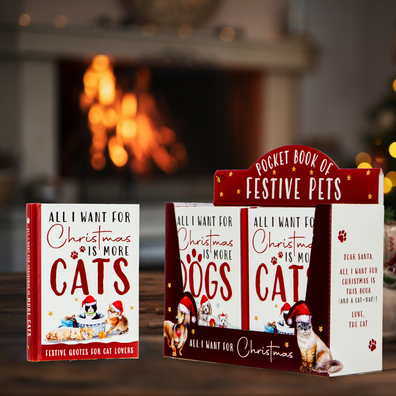 Boxer Gifts EU - Wholesale Pets - All I Want For Christmas Is More Cats Gift Book - Cat Gifts5